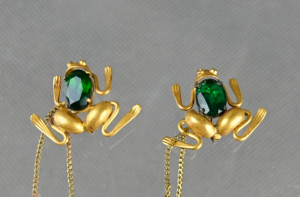 Brož tvar žabka-2ks