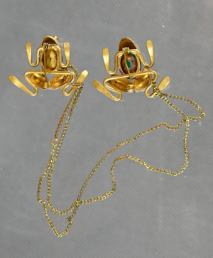 Brož tvar žabka-2ks