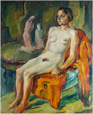 Kovařík Hubert, Sedící dívka