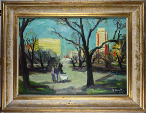 Hroch Vladimír (1907 – 1966), Zlín, v parku