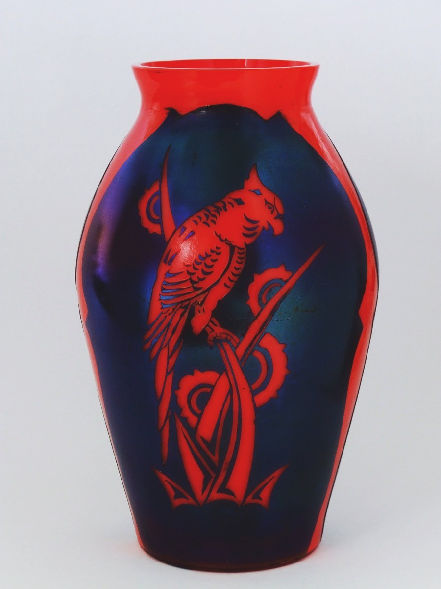 Art deco váza - Harrachov