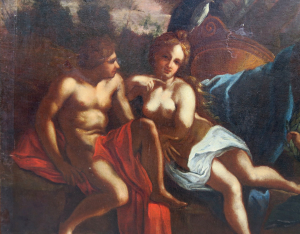 Nicolas Poussin /následovník/ - Venuše a Merkur