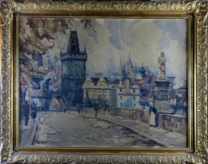 Josef Vorel (1897) | Praha - Karlův most