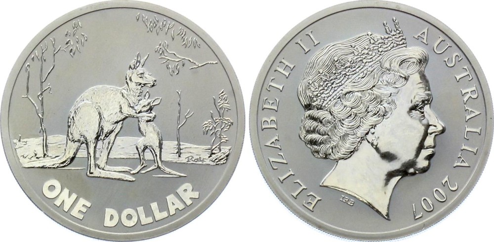 Australia 1 Dollar 2007 KM# 850 UNC Very RARE
