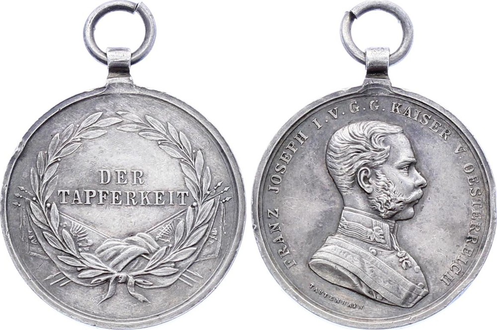 Austria Franz Joseph I Medal for Brave "DER TAPFERKEIT"