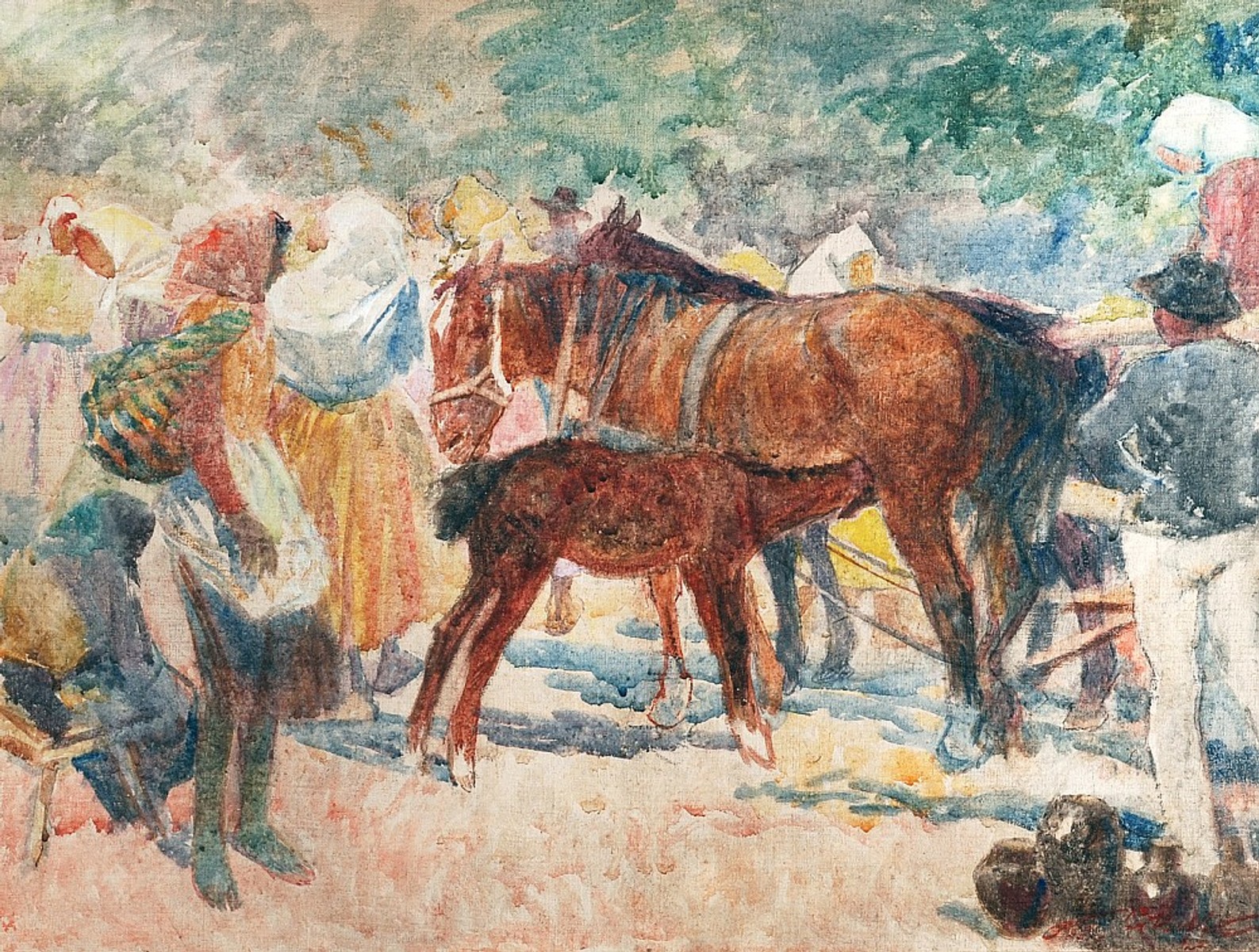 Oldřich Cihelka - Koně