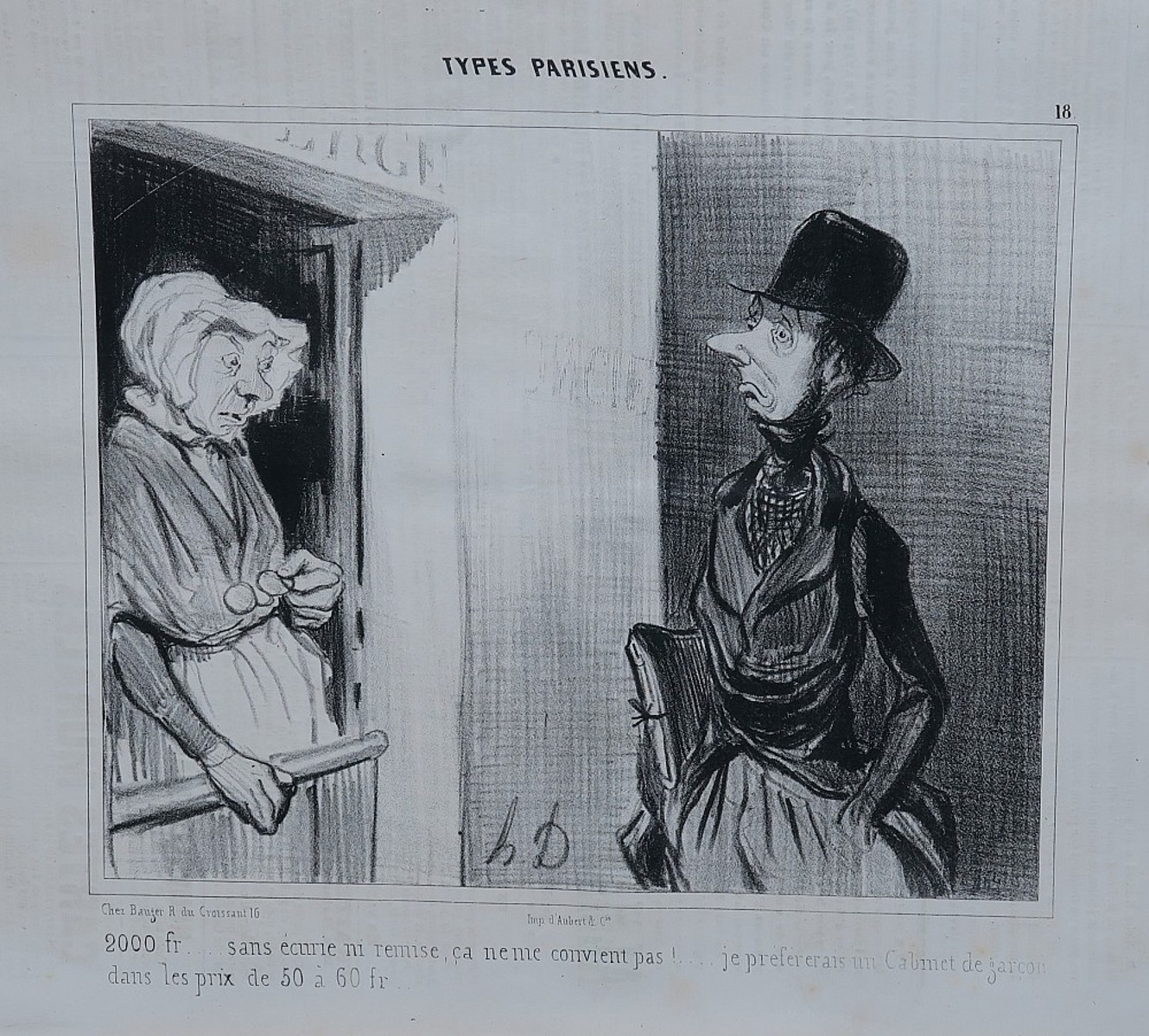 Honoré Daumier - 2000 franků