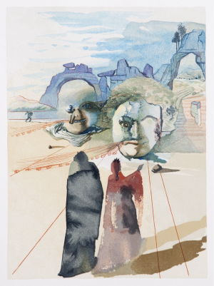 Salvador Dalí - Ilustrace k Danteho Božské komedii