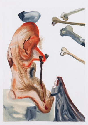 Salvador Dalí - Ilustrace k Danteho Božské komedii