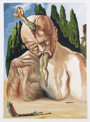Salvador Dalí - Ilustrace k Danteho Božské komedii