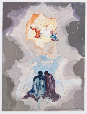Salvador Dalí - Ilustrace k Danteho Božské komedii