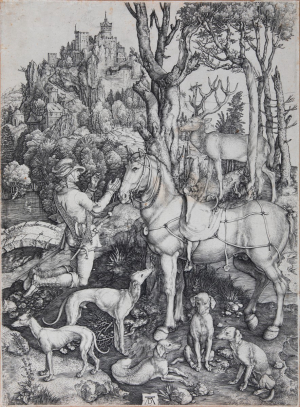 Albrecht Dürer - Svatý Eustach
