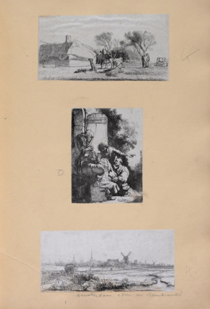 Různí autoři - Collection of two hundred original etchings