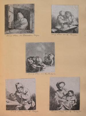 Různí autoři - Collection of two hundred original etchings