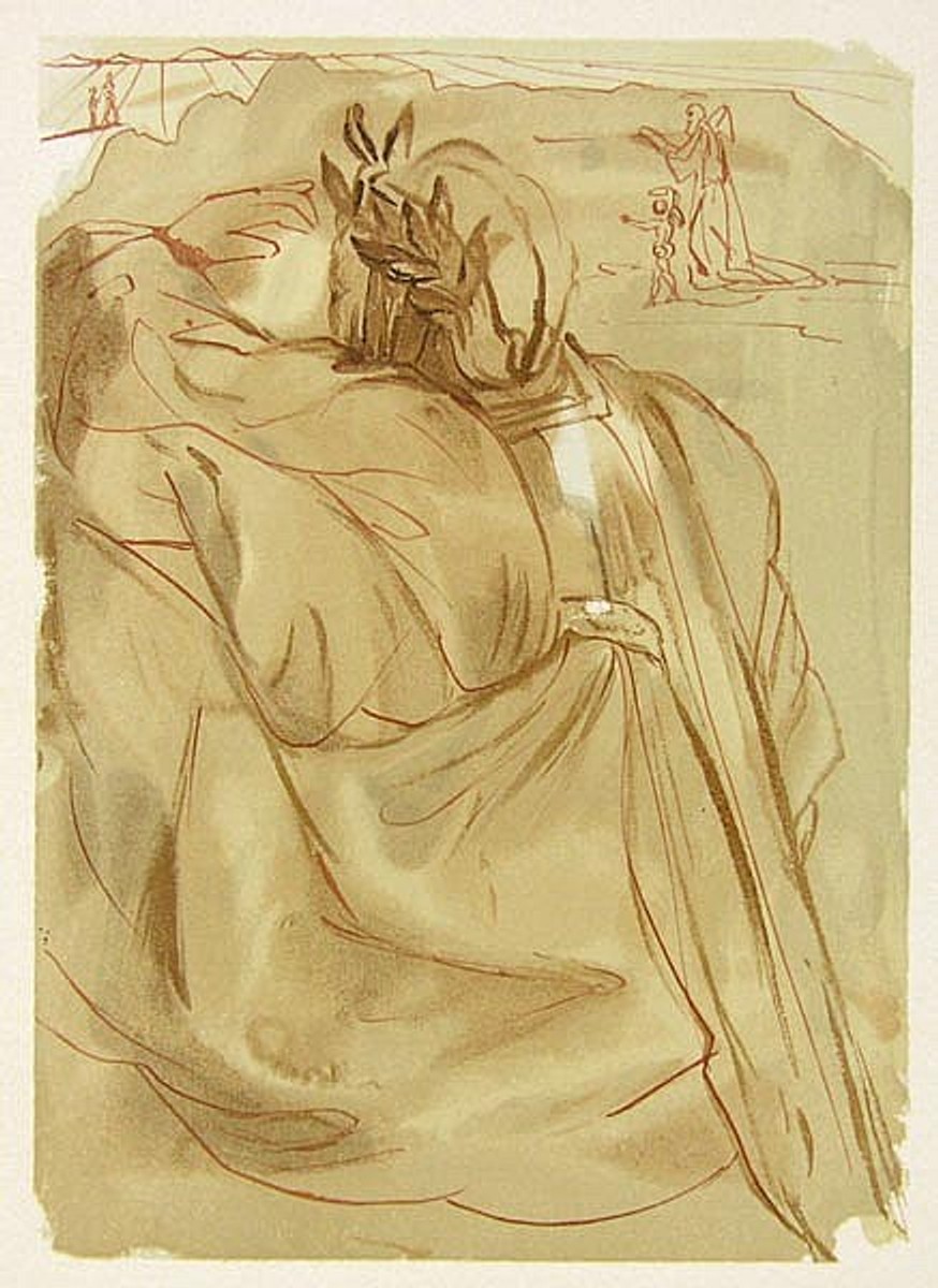 Salvador Dalí - Očistec. Zpěv č. 13: Druhá stezka