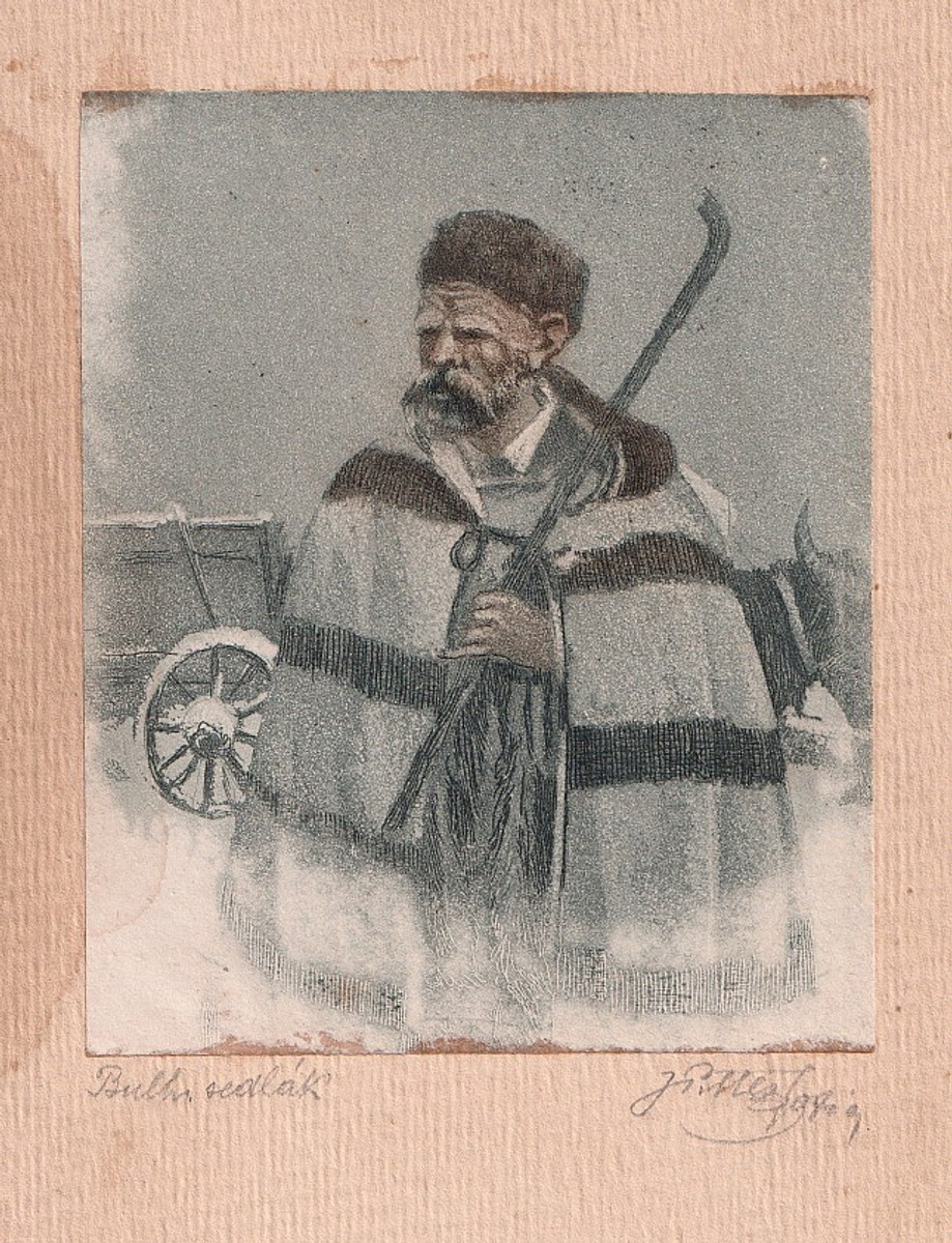 Josef Pitter - Bulharský sedlák