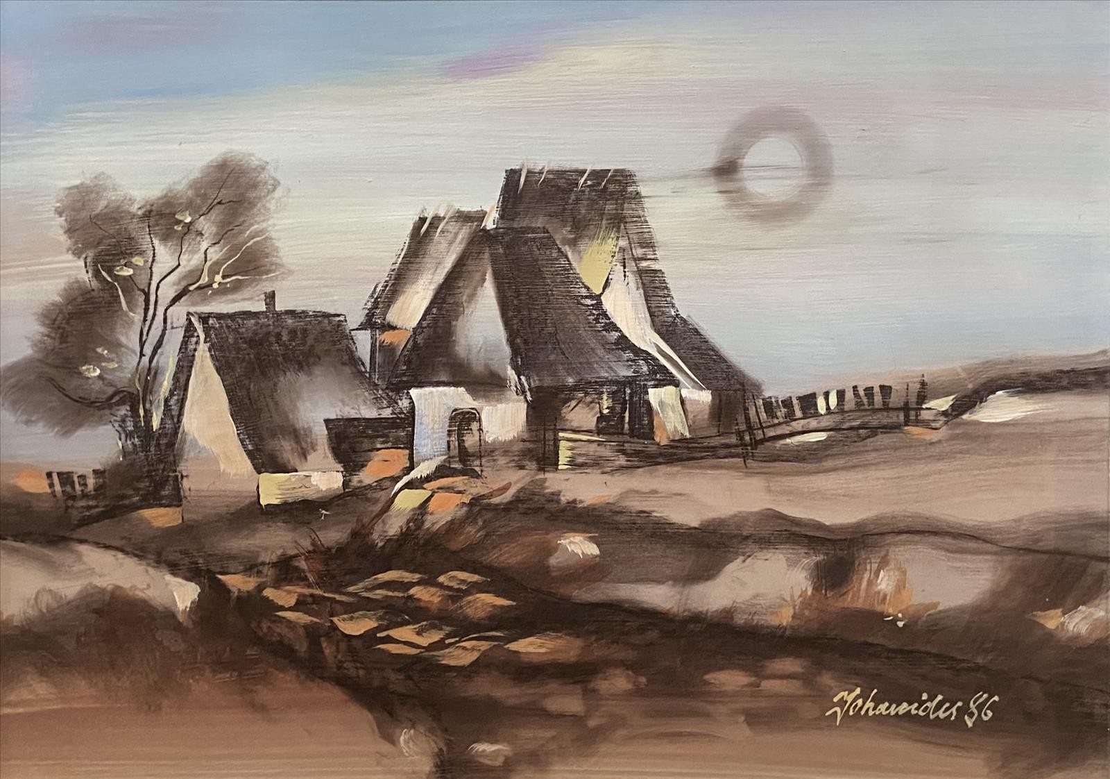Johanides Milan - Venkovská podzimní krajina