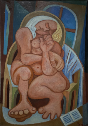 Hora František - Čtenářka Máchova Máje