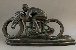 Švec Otakar - Motocyklista (Sluneční paprsek)