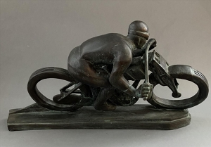 Švec Otakar - Motocyklista (Sluneční paprsek)