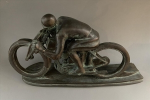 Švec Otakar - Motocyklista (Sluneční paprsek)