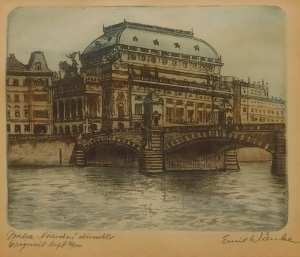 Národní divadlo - Emil Wanke