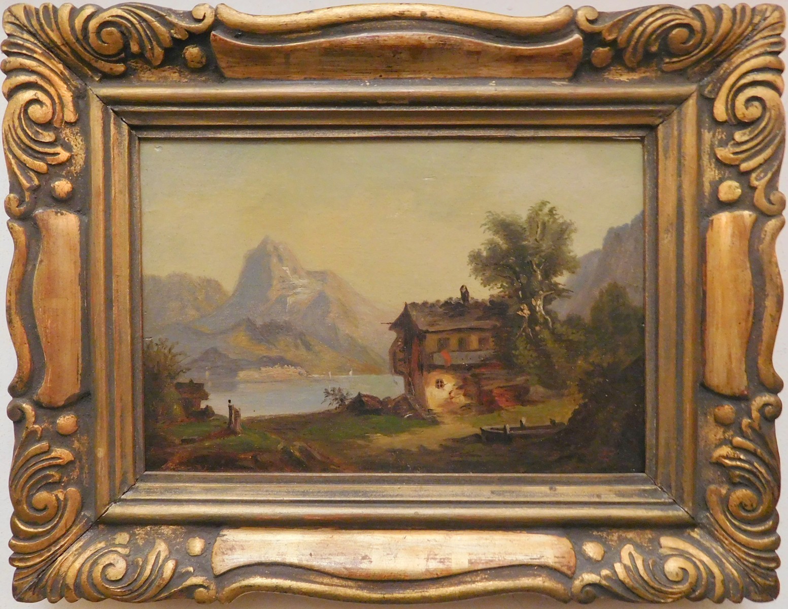 U jezera - Alois Bubák ( 1824 - 1870 )