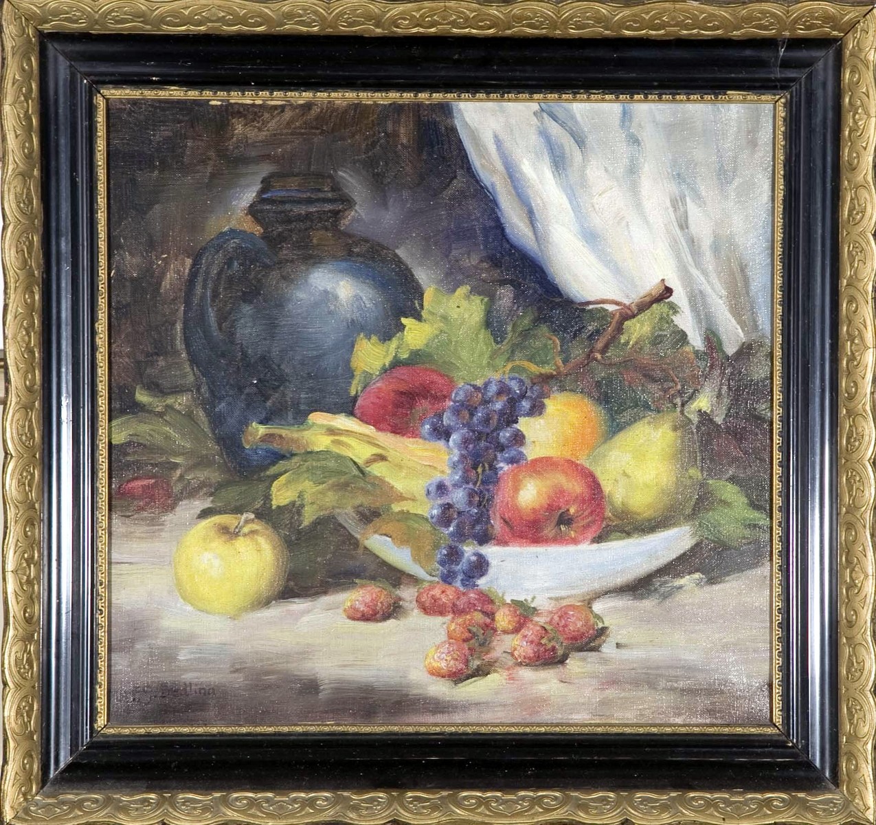 Zátiší s ovocem - Bedlina - Sedlář František (1895 - 1957 )