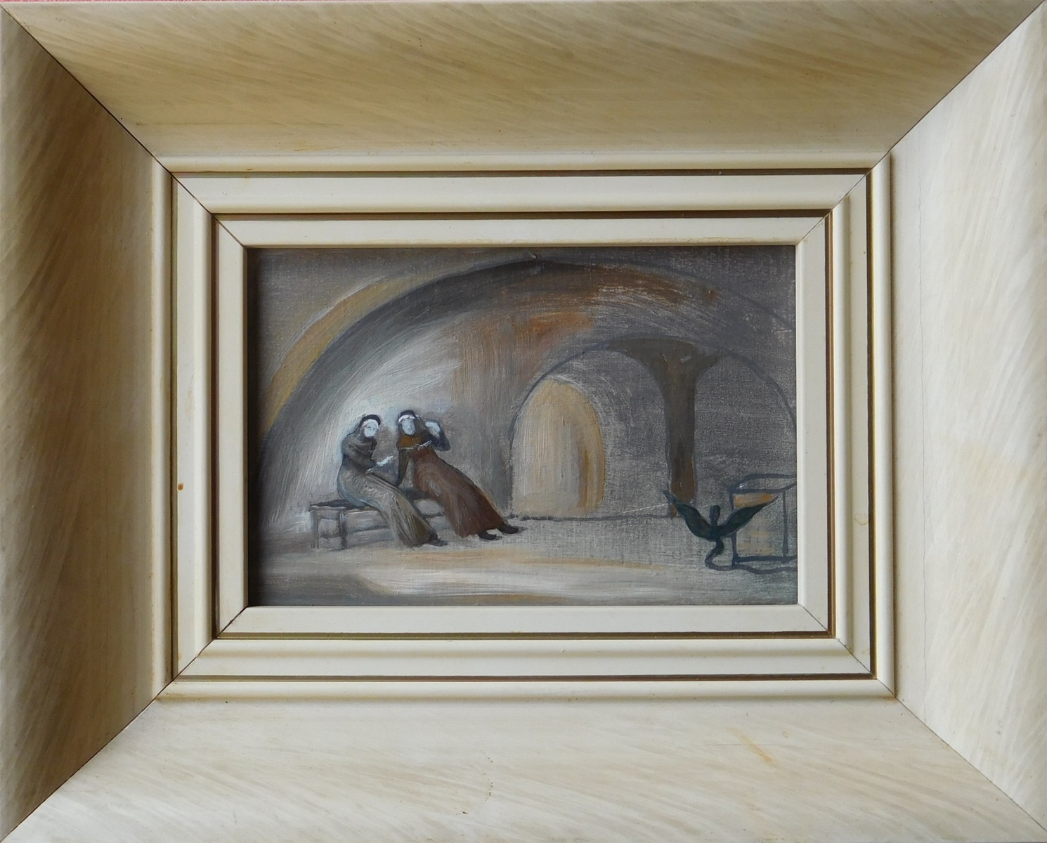 Rozjímání v klášteře - Miroslav Zikmund (1931 - 2004)