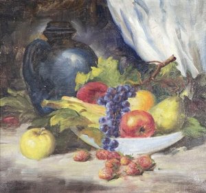 Zátiší s ovocem - Bedlina - Sedlář František (1895 - 1957 )