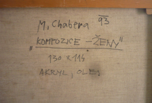 Chabera Milan (* 1954) - Kompozice ženy