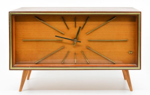 WEIMAR hodiny stolní, mechanické, bicí