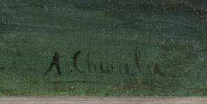 Adolf Chwala (1836–1900) Horské jezero Königsee