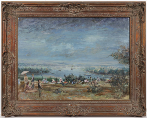 Willi Nowak (1886–⁠1977) Soutok u Mělníka