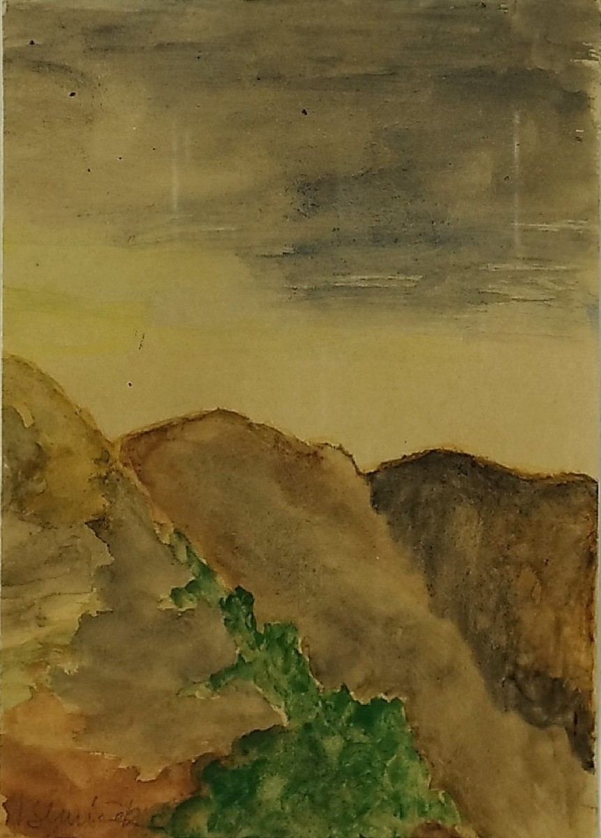 Jan Slavíček (1900 - 1970) - Horská krajina