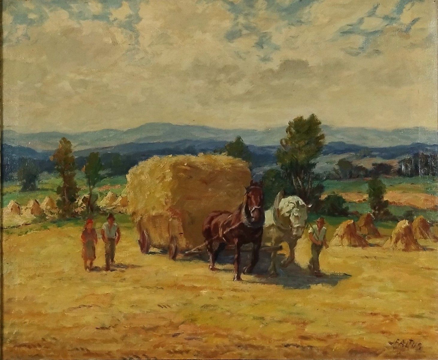Rudolf Faltus (1884 - 1947) – Žně