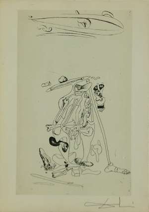 Salvátor Dalí (1904 – 1989) - Surrealistický výjev