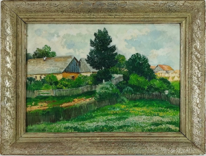 Karel Kupka (1905 – 1971) – Letní ves 1938