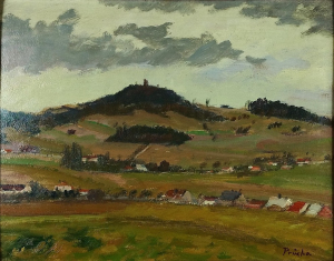 Jindřich Průcha (1886 - 1914) – Krajina