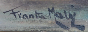 Franta Malý (1900 – 1980) – Letní krajina !velký formát!