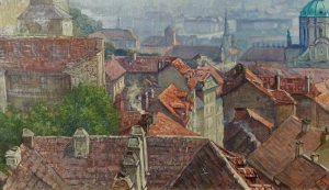 J. Dvořák 1920  – Praha !velký formát!