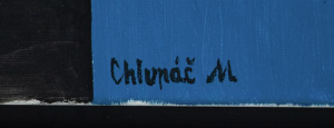 Chlupáč Miloslav - Akt v interiéru IV.