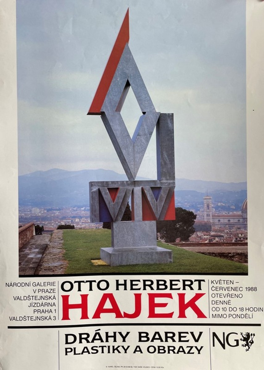 Otto Herbert Hajek - Dráhy barev