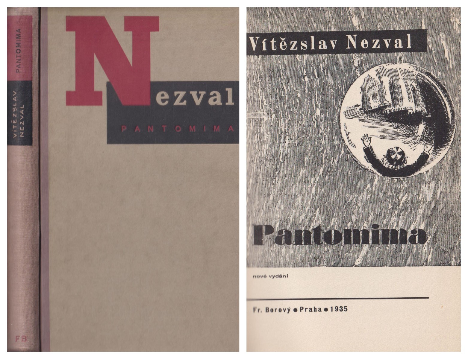 Karel Teige - Vítězslav Nezval - Pantomima