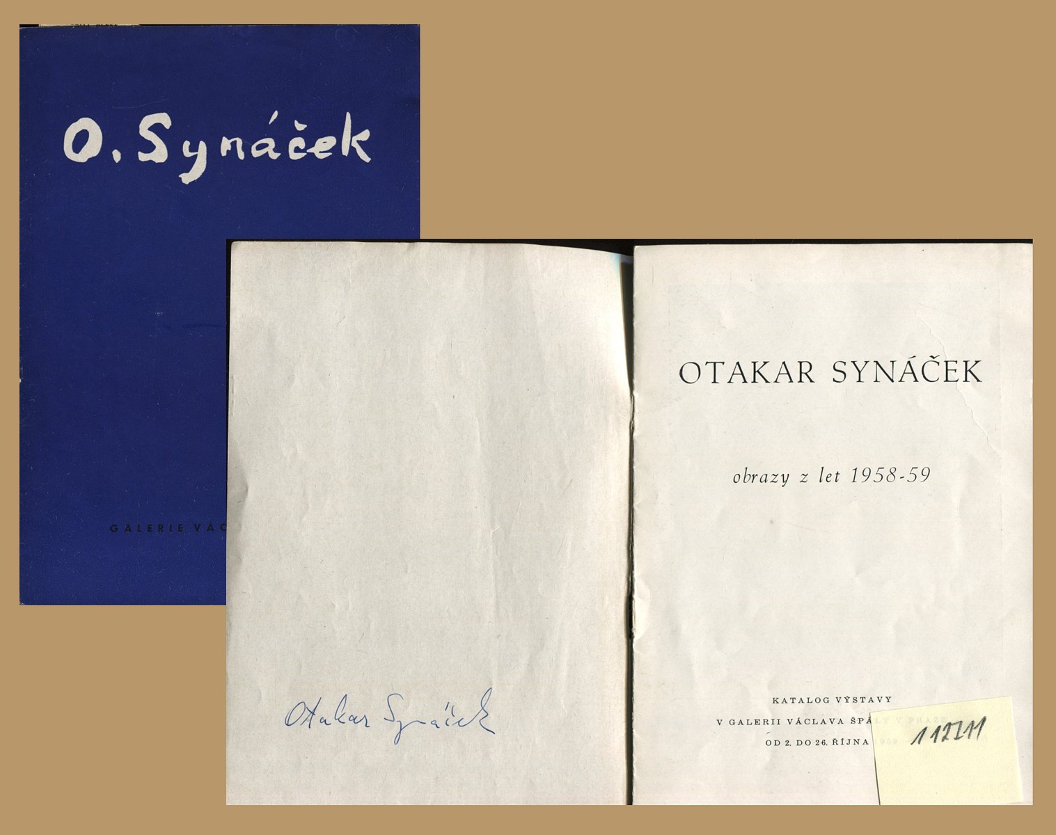 Otakar Synáček - Otakar Synáček - obrazy z let 1958 - 59