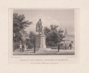 Johann Poppel - Denkmal des General von Alten in Hannover (Pomník generála Altena)