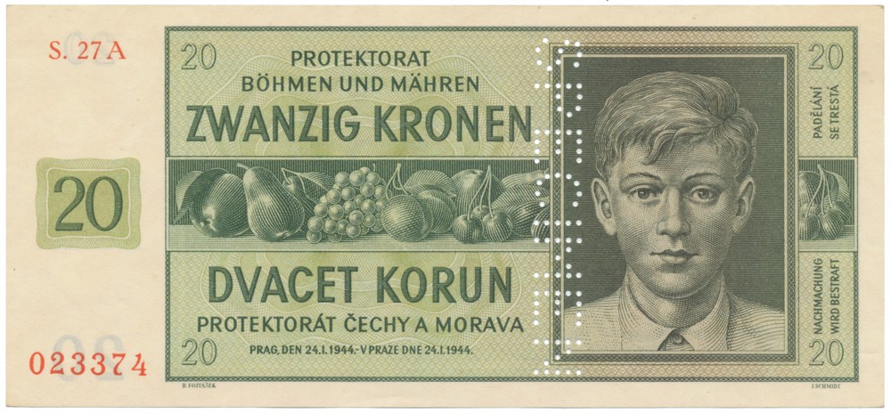 Protektorát Čechy a Morava, 1939 - 1945