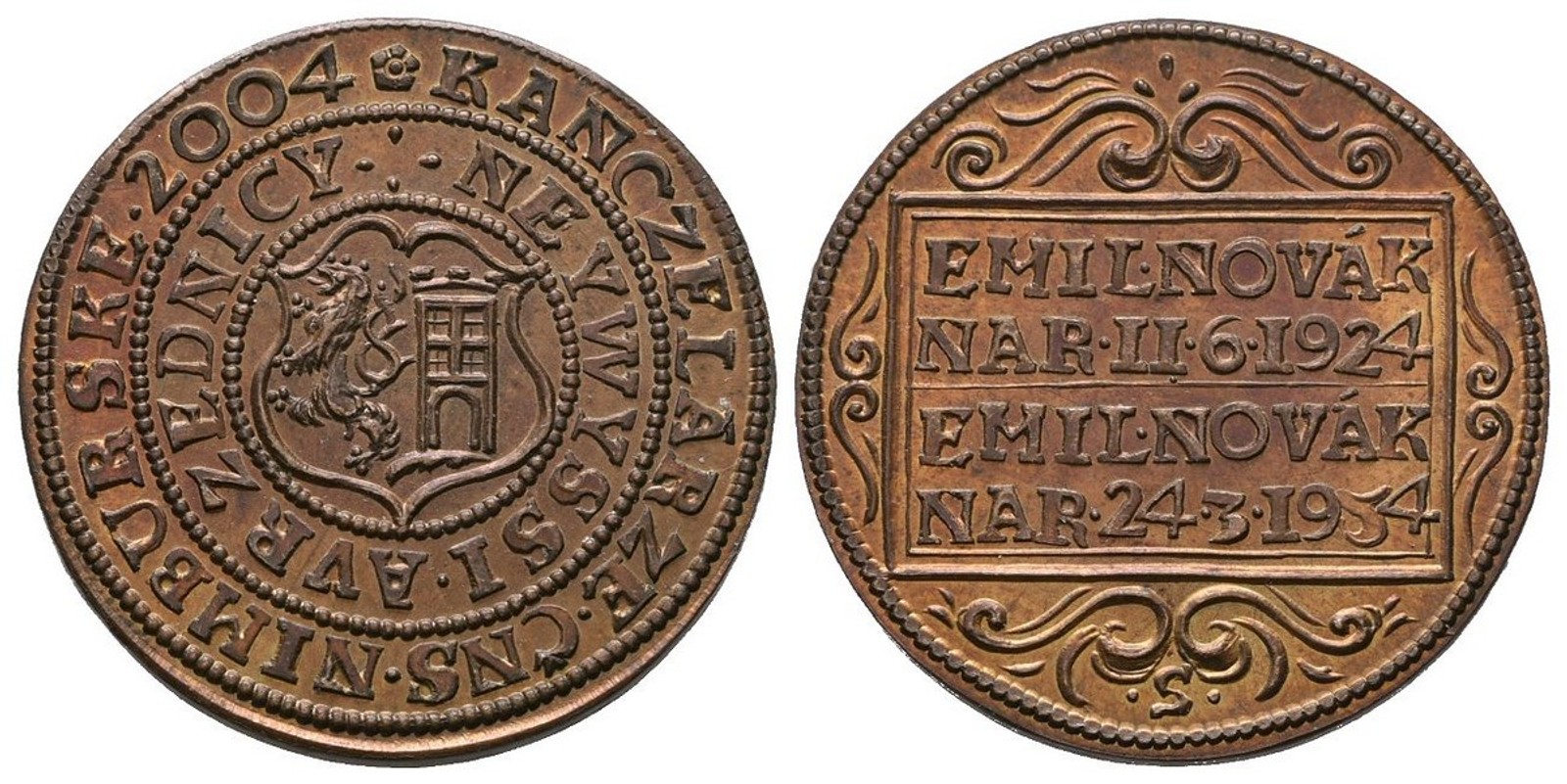 Medaile a žetony numismatiků