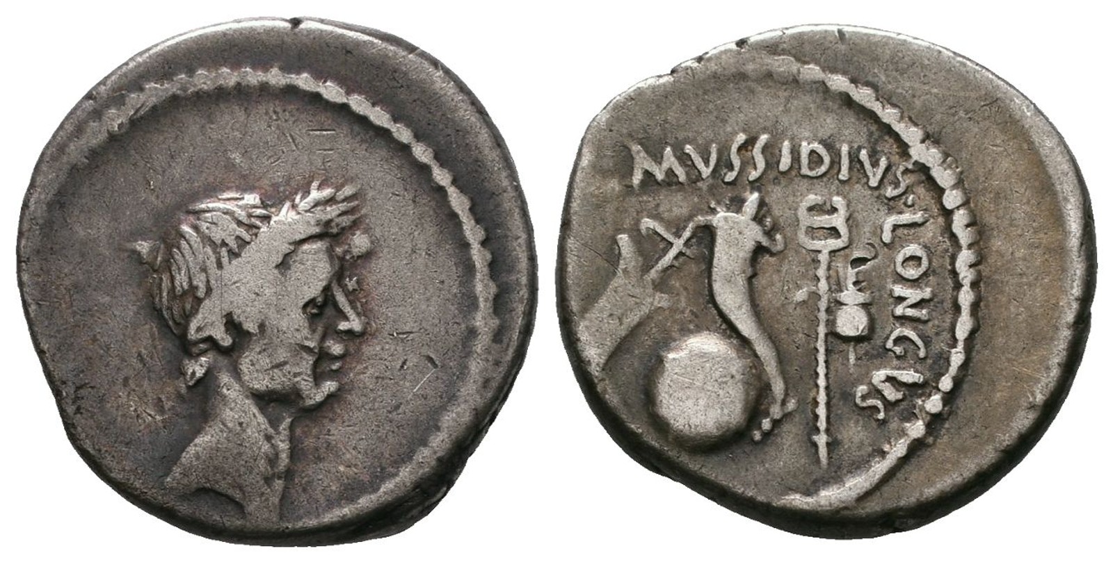 L. Mussidius Longus, 42 př. Kr.