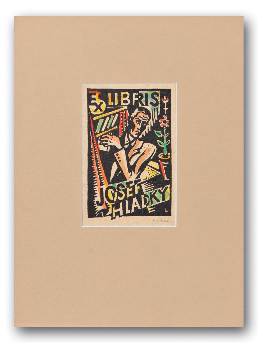 Fulla Ľudovít | Ex libris Josef Hladký